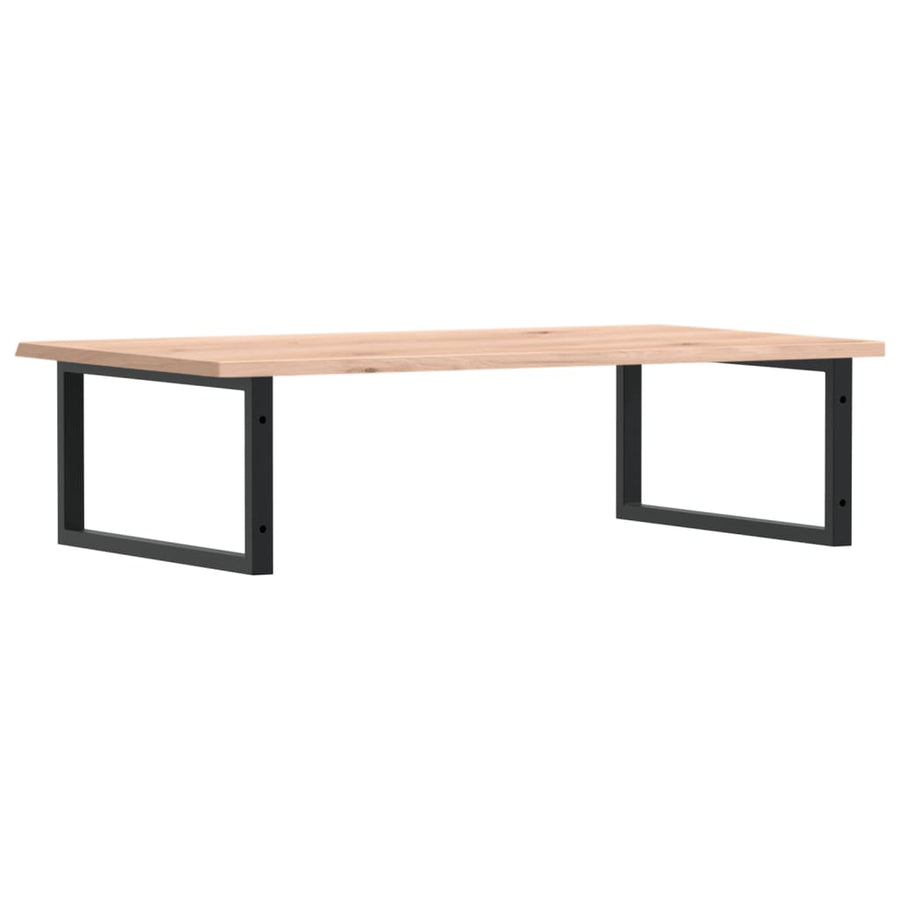 Badkamer Wandschap Staal En Massief Eikenhout