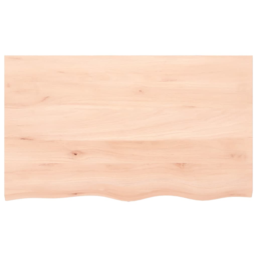 Badkamer wandschap staal en massief eikenhout