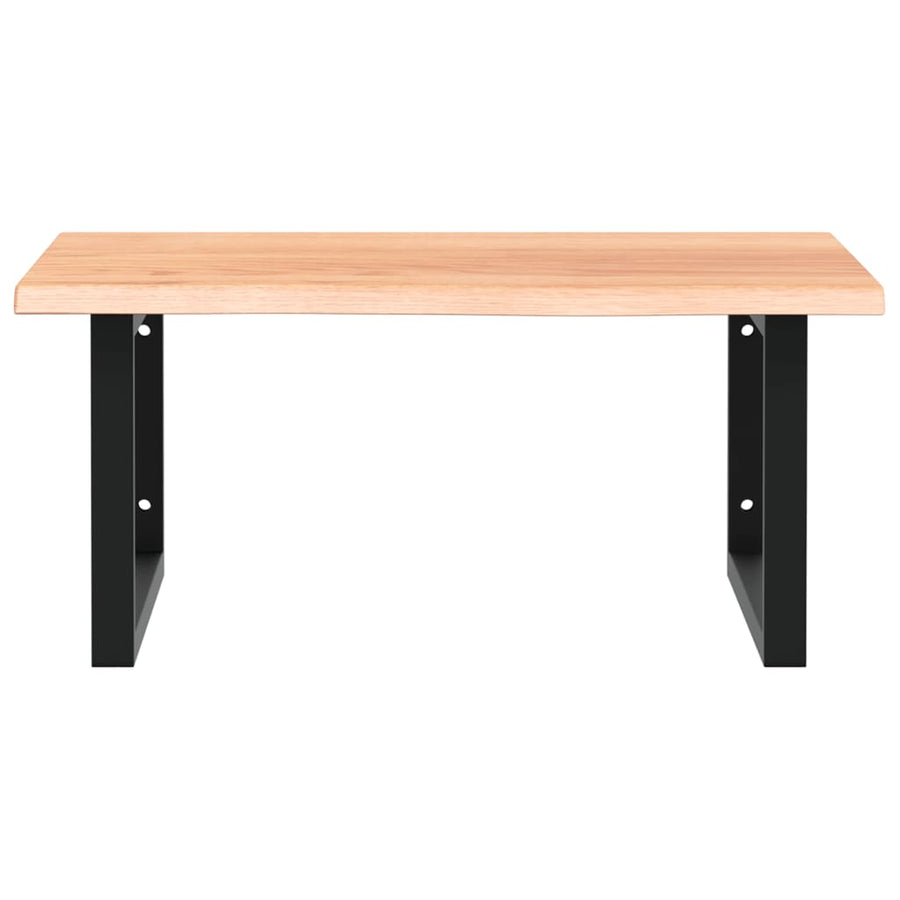 Badkamer Wandschap Staal En Massief Eikenhout Eiken En Wit