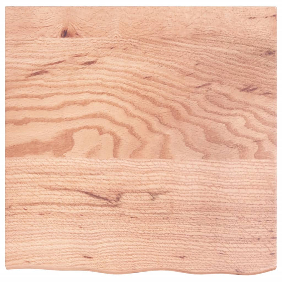 Badkamer wandschap staal en massief eikenhout