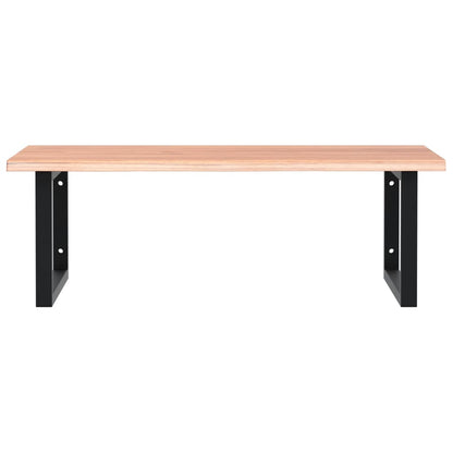 Badkamer Wandschap Staal En Massief Eikenhout