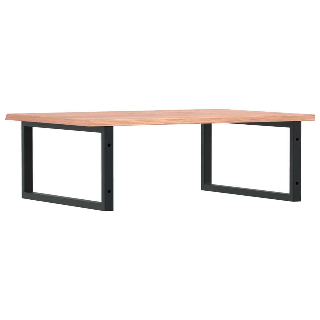Badkamer Wandschap Staal En Massief Eikenhout