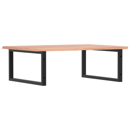 Badkamer Wandschap Staal En Massief Eikenhout