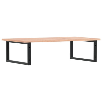 Badkamer Wandschap Staal En Massief Eikenhout