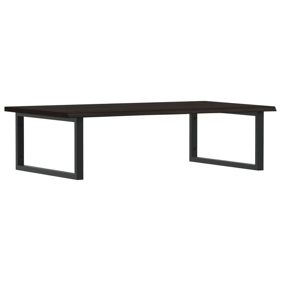 Badkamer Wandschap Staal En Massief Eikenhout Betongrijs