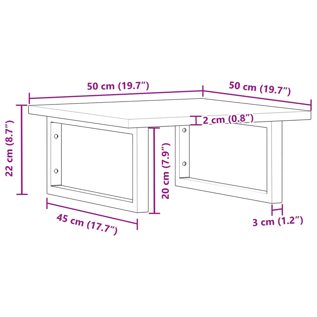 Badkamer Wandschap Staal En Massief Acaciahout 1