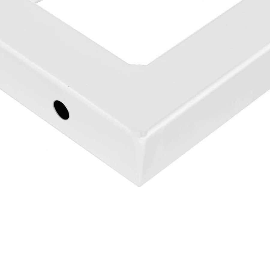 Badkamer Wandschap Staal En Massief Acaciahout 1