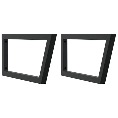 Badkamer Wandschap Staal En Massief Acaciahout 1 60 x 60 x 2 cm Donkerbruin en zwart