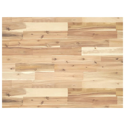 Badkamer Wandschap Staal En Massief Acaciahout 1 100 x 60 x 4 cm Bruin en zwart