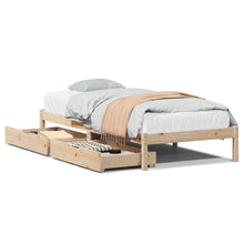 Bedframe zonder matras massief grenenhout 90x190 cm