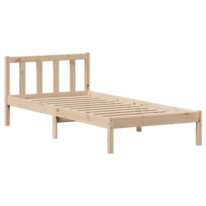 Bedframe zonder matras massief grenenhout 100x200 cm