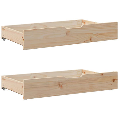 Bedframe zonder matras massief grenenhout 180x200 cm