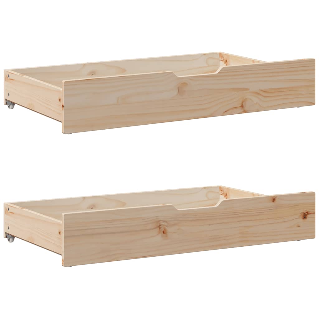 Bedframe zonder matras massief grenenhout 90x190 cm