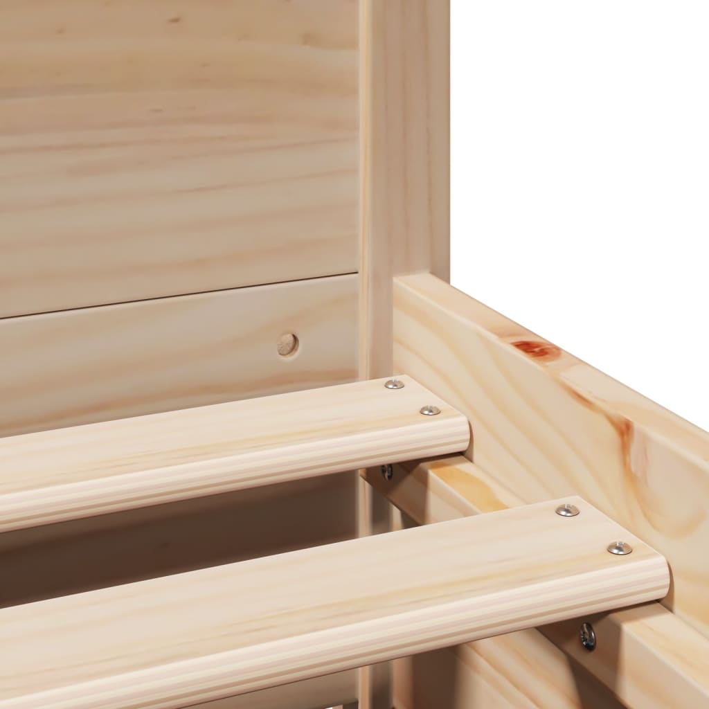 Bedframe zonder matras massief grenenhout 90x190 cm