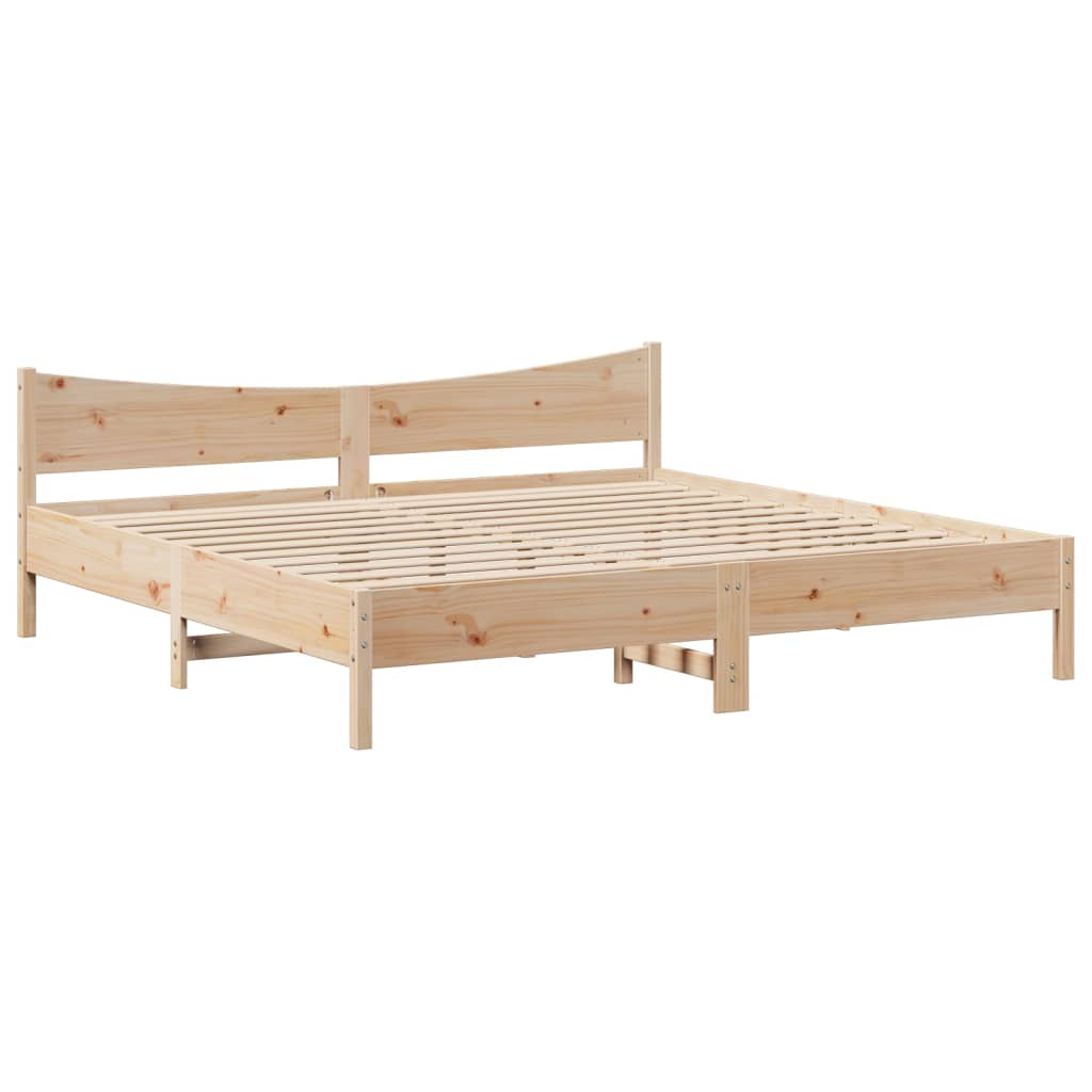 Bedframe met lades massief grenenhout 180x200 cm