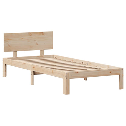 Bedframe met lades 100x200 cm massief grenenhout