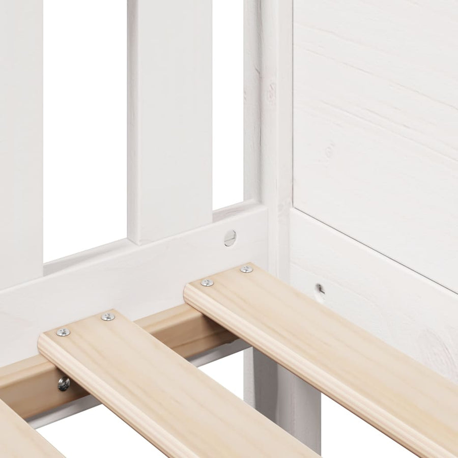 Kinderbedframe 90x200 cm massief grenenhout