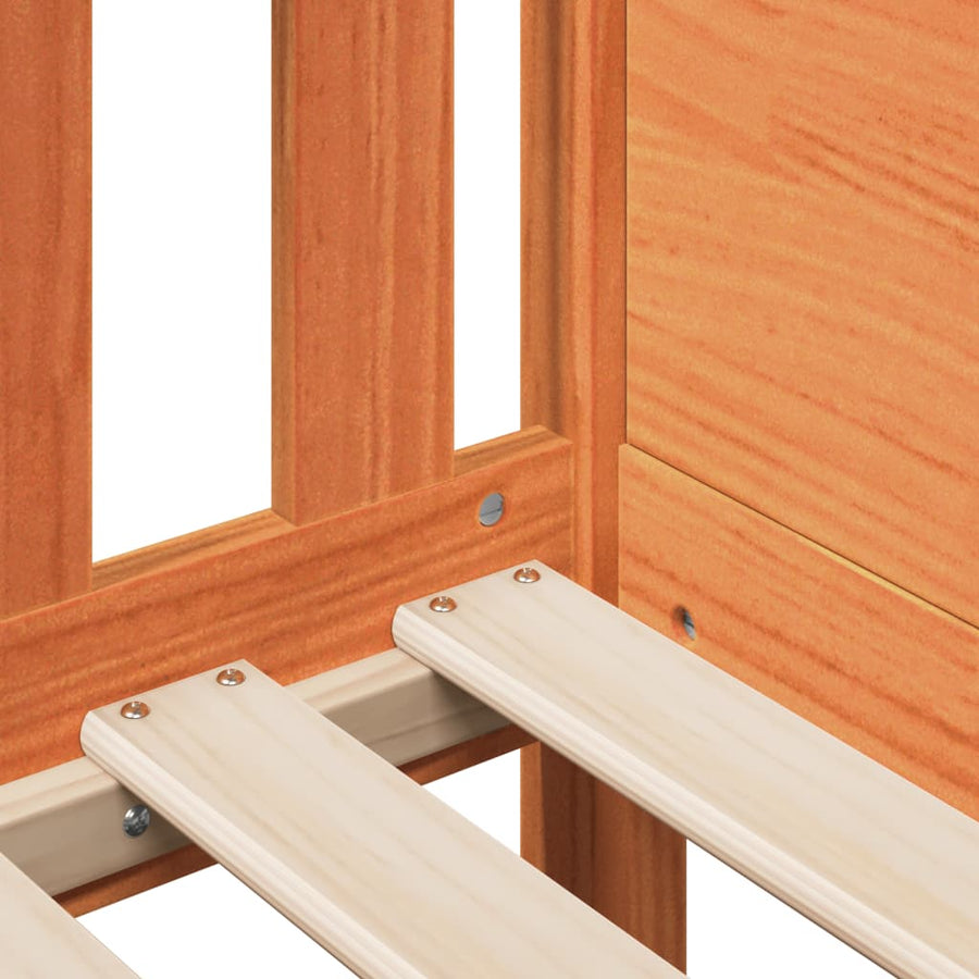 Kinderbedframe 90x200 cm massief grenenhout