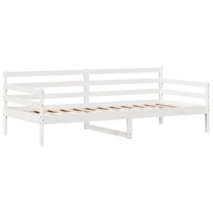 Slaapbank met lades 90x200 cm massief grenenhout