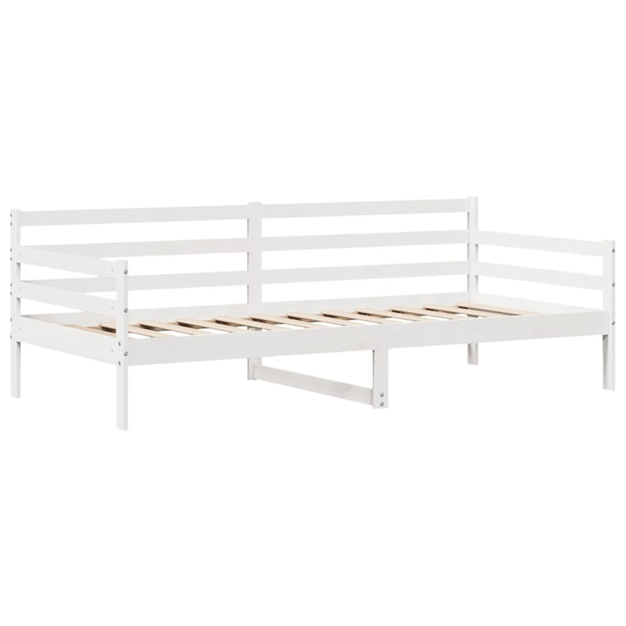 Slaapbank met lades 90x200 cm massief grenenhout