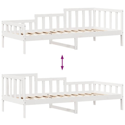 Slaapbank met lades 90x190 cm massief grenenhout