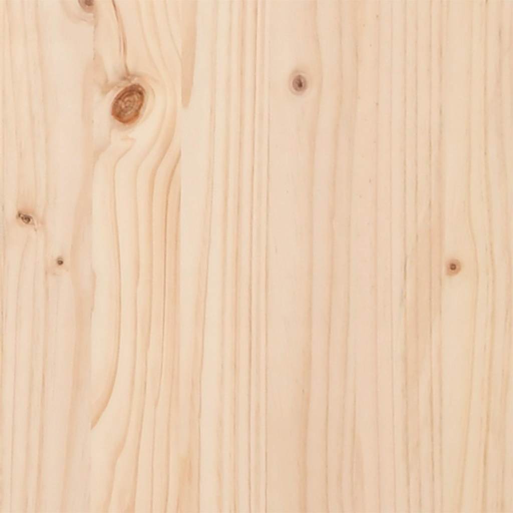Slaapbank Met Onderschuifbed En Lades Zonder Matras 80 x 200 cm Naturel