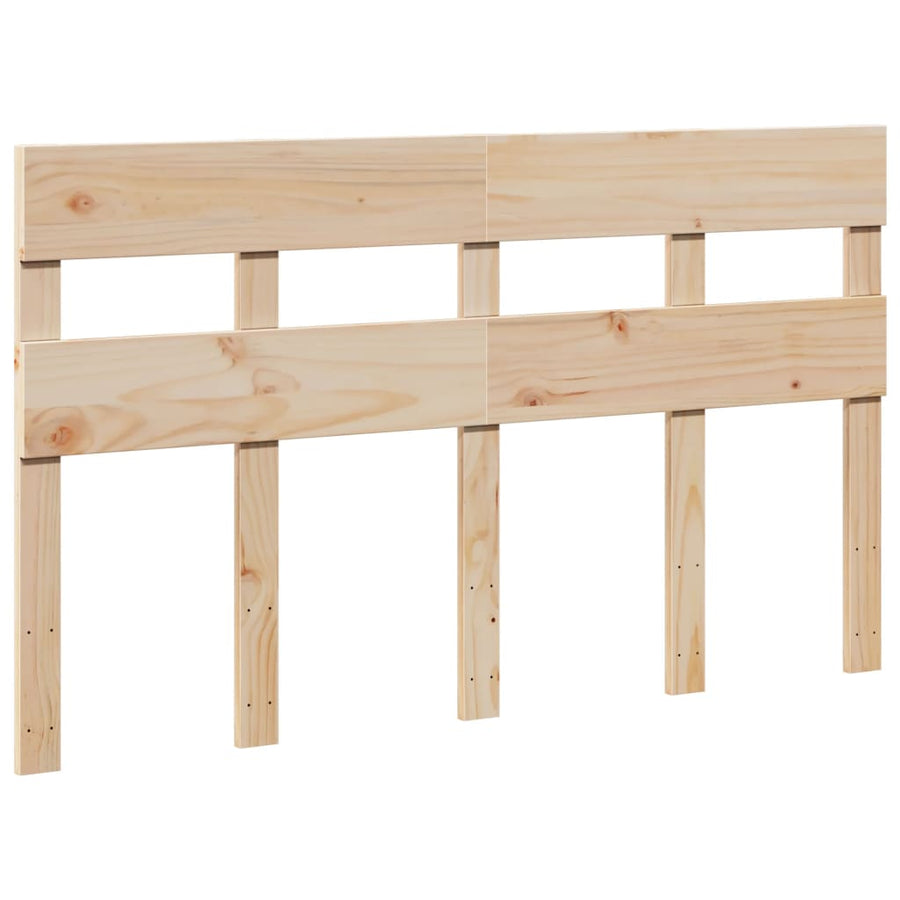 Bedframe zonder matras massief grenenhout 140x200 cm