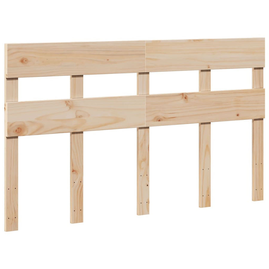 Bedframe zonder matras massief grenenhout 150x200 cm