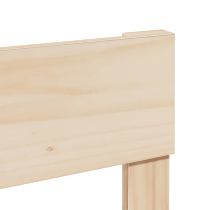 Bedframe zonder matras massief grenenhout 150x200 cm