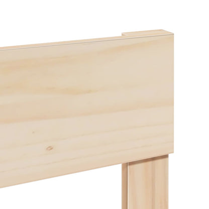 Bedframe zonder matras massief grenenhout 135x190 cm