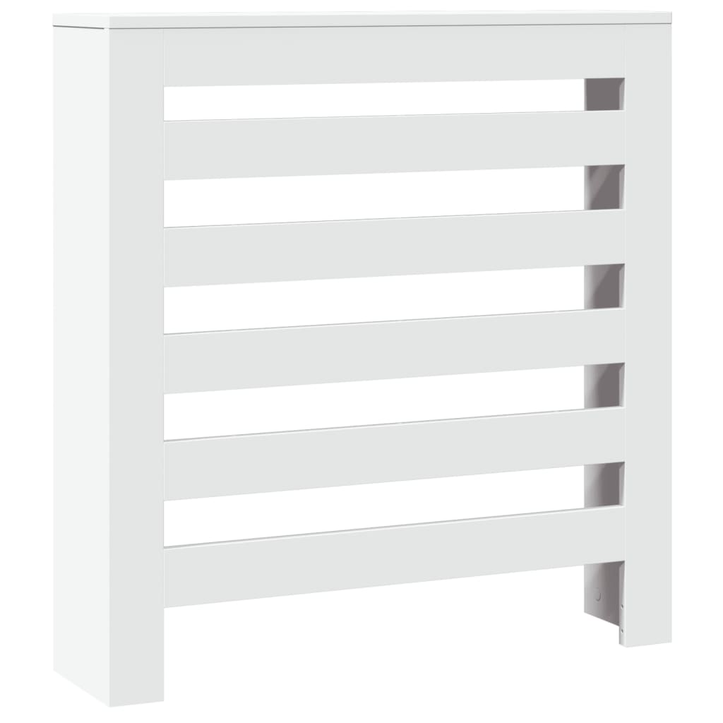 Radiatorombouw 78x20x82 cm bewerkt hout wit