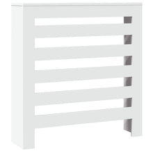 Radiatorombouw 78x20x82 cm bewerkt hout wit