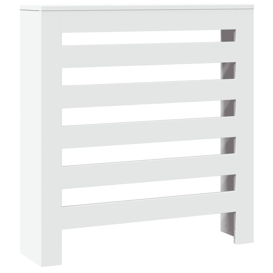 Radiatorombouw 78x20x82 cm bewerkt hout wit