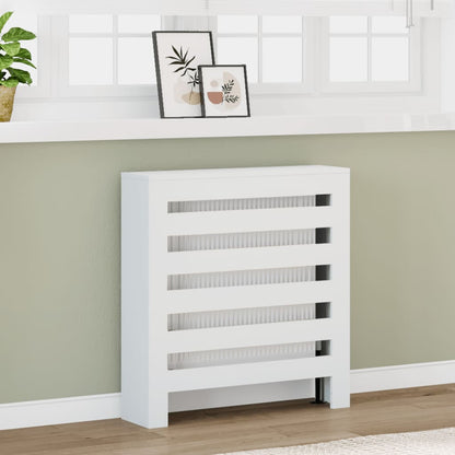 Radiatorombouw 78x20x82 cm bewerkt hout wit