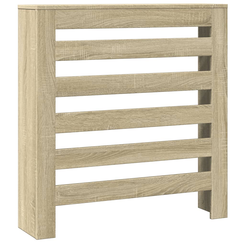 Radiatorombouw 78x20x82 cm bewerkt hout sonoma eikenkleurig