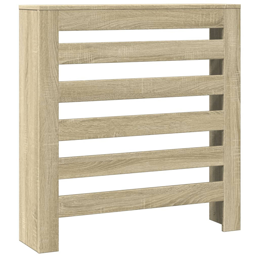 Radiatorombouw 78x20x82 cm bewerkt hout sonoma eikenkleurig