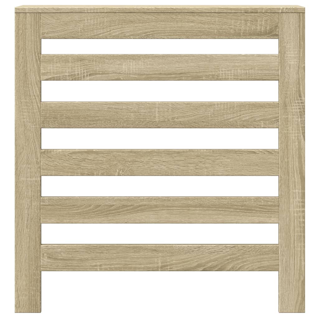 Radiatorombouw 78x20x82 cm bewerkt hout sonoma eikenkleurig