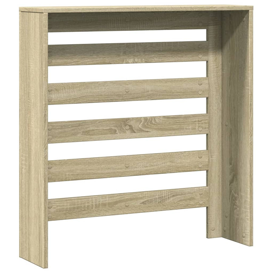 Radiatorombouw 78x20x82 cm bewerkt hout sonoma eikenkleurig
