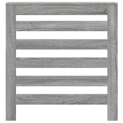Radiatorombouw 78x20x82 cm bewerkt hout grijs sonoma eikenkleur
