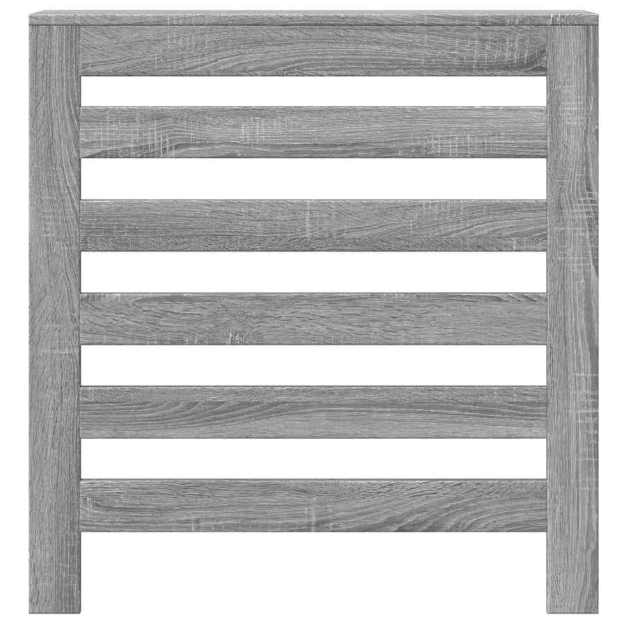 Radiatorombouw 78x20x82 cm bewerkt hout grijs sonoma eikenkleur