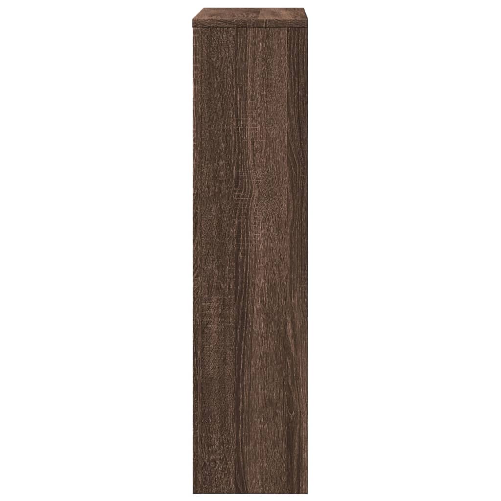 Radiatorombouw 78x20x82 cm bewerkt hout bruin eikenkleurig