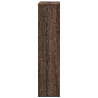 Radiatorombouw 78x20x82 cm bewerkt hout bruin eikenkleurig