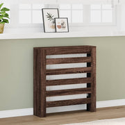 Radiatorombouw 78x20x82 cm bewerkt hout bruin