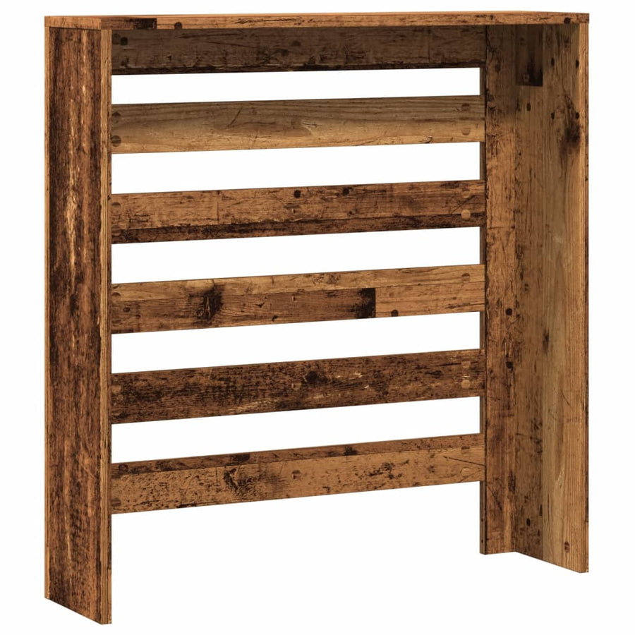 Radiatorombouw 78x20x82 cm bewerkt hout oud hout