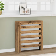 Radiatorombouw 78x20x82 cm bewerkt hout eikenkleur