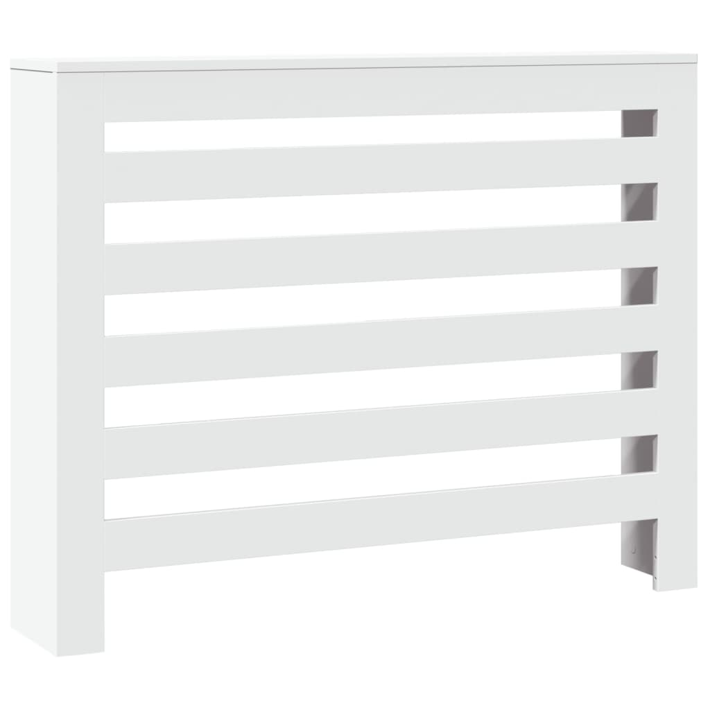 Radiatorombouw 104x20x82 cm bewerkt hout wit