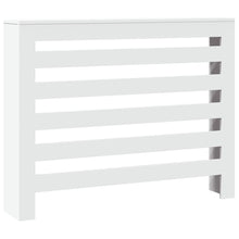 Radiatorombouw 104x20x82 cm bewerkt hout wit