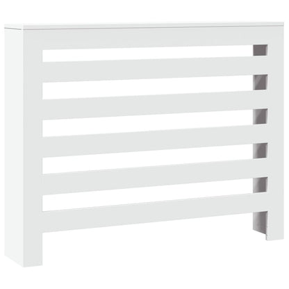 Radiatorombouw 104x20x82 cm bewerkt hout wit