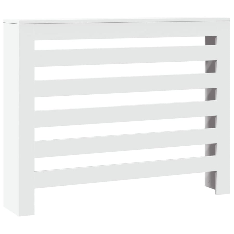 Radiatorombouw 104x20x82 cm bewerkt hout wit
