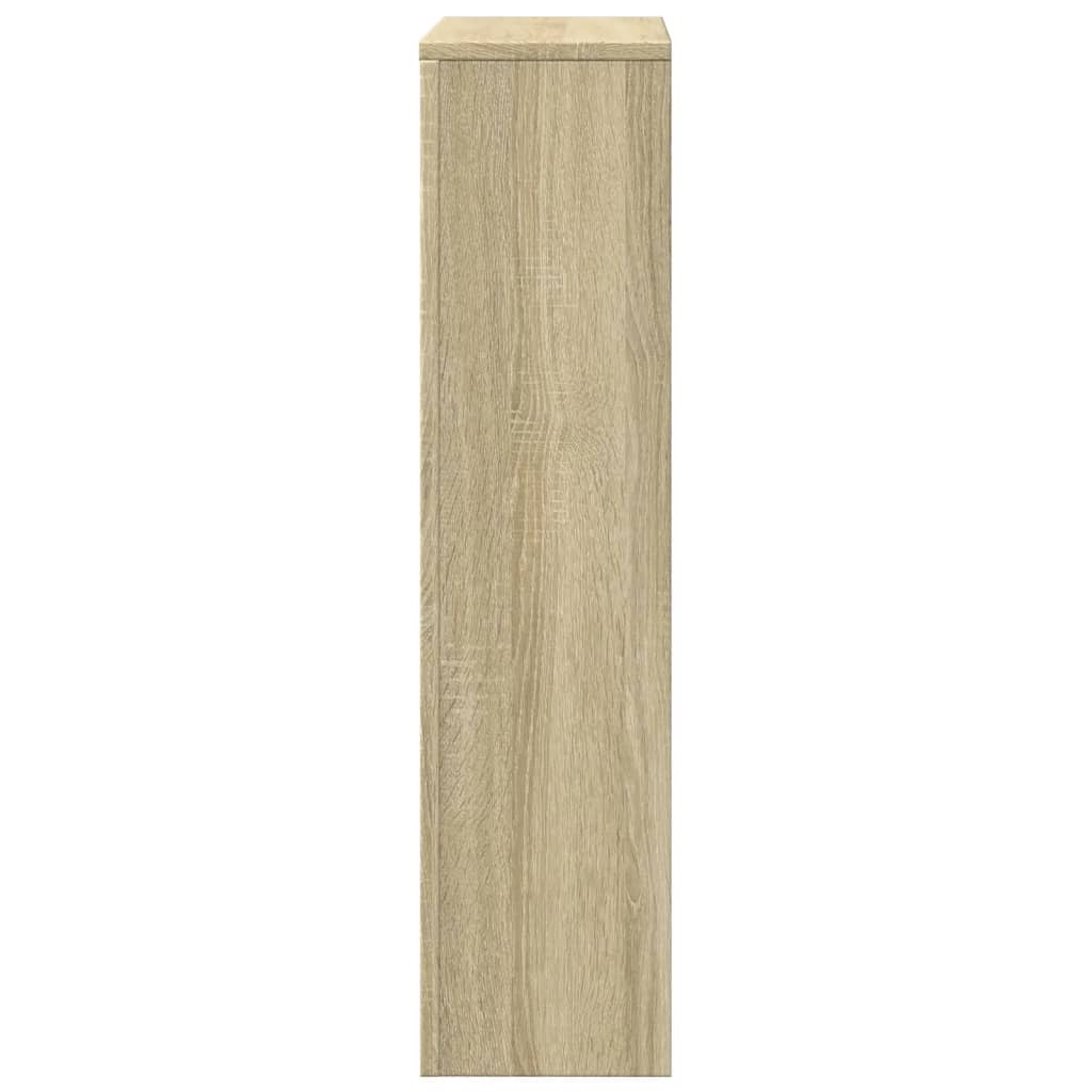 Radiatorombouw 104x20x82 cm bewerkt hout sonoma eikenkleurig